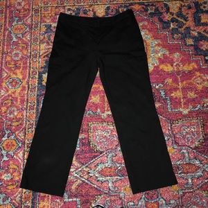Tory Burch cotton spandex side zip dress pants 8